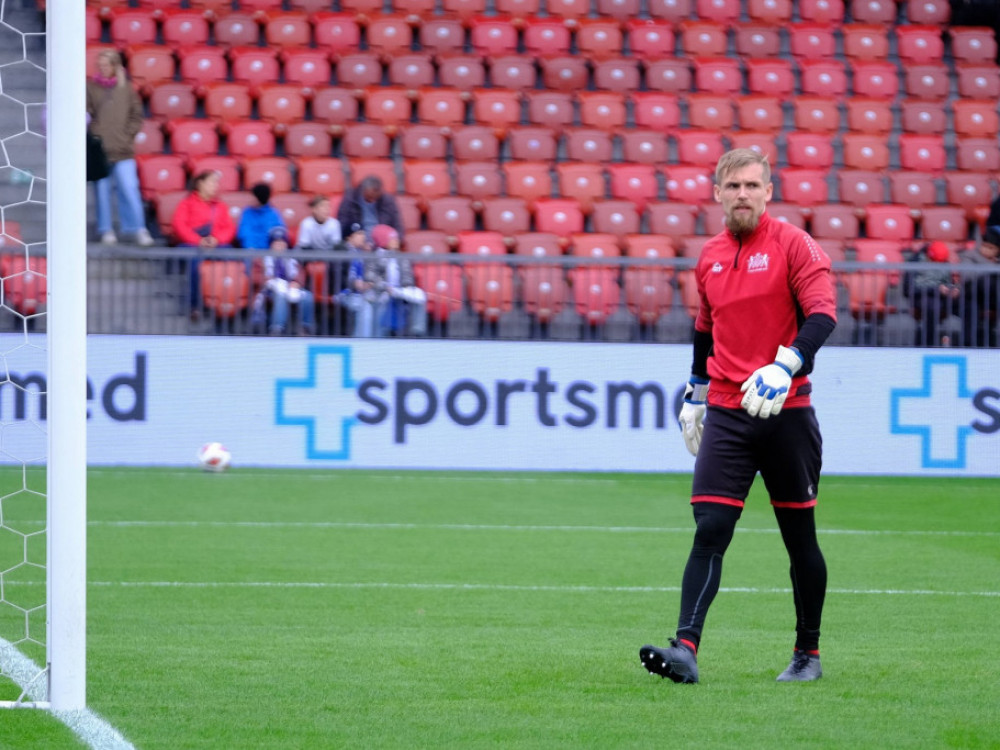 Žeremi Vašu, golman Bilisa, u dresu jednog od bivših klubova