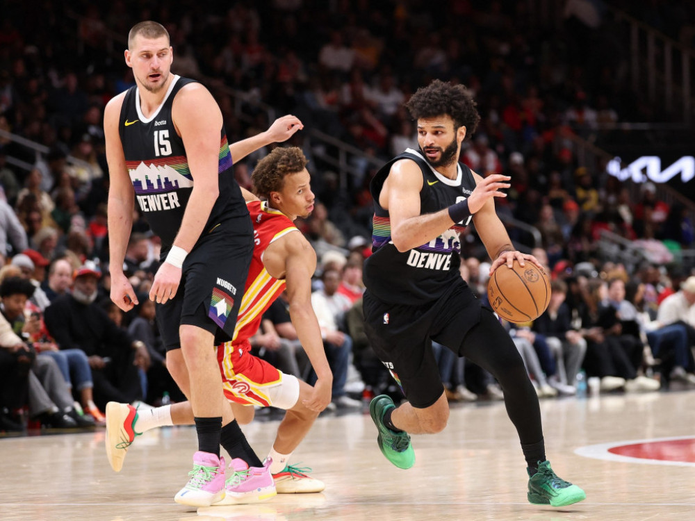 Nikola Jokić i Džamal Marej, košarkaši Denvera