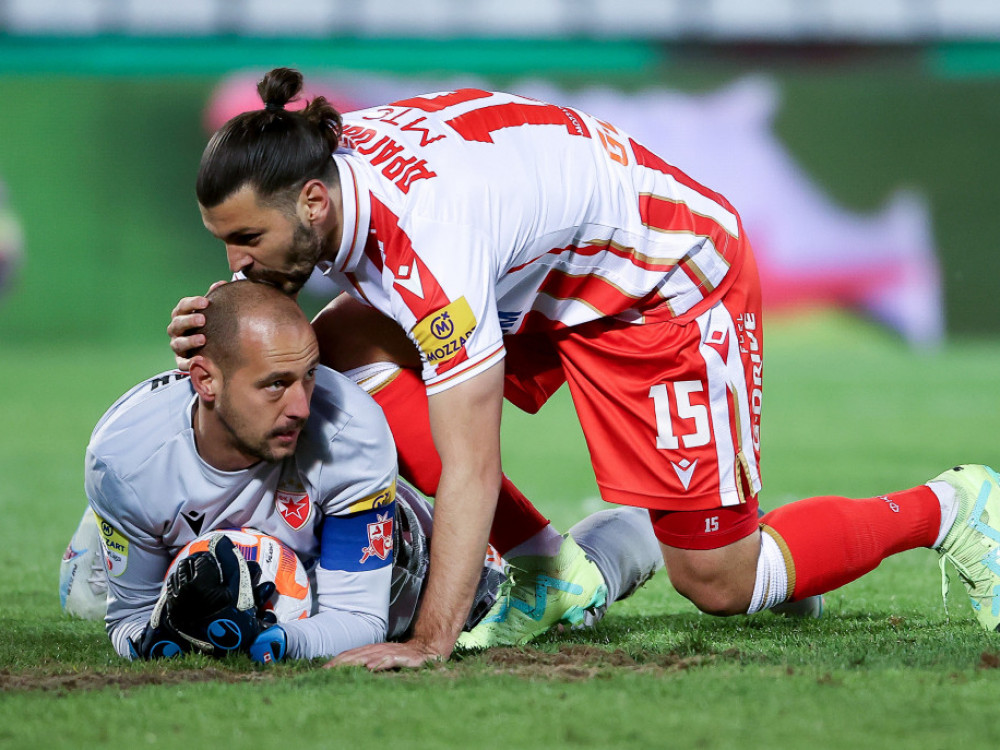 Aleksandar Dragović, austrijski fudbaler, dok je igrao za Crvenu zvezdu