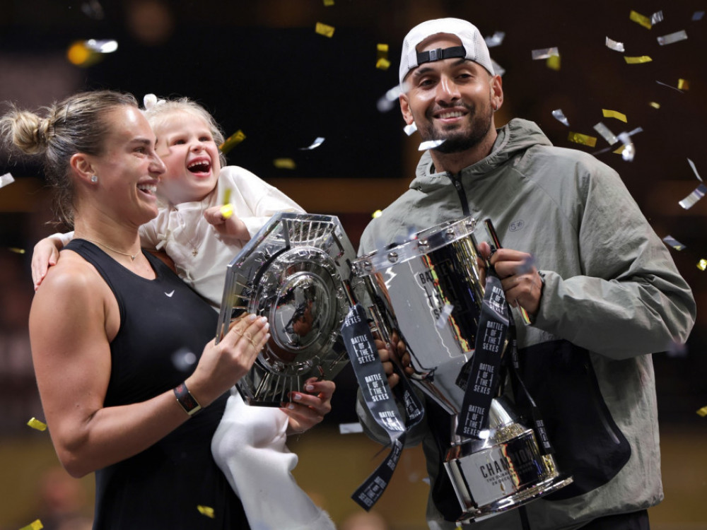 Nik Kirjos i Arina Sabalenka