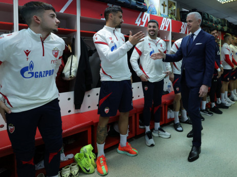 (FOTO) Crvena zvezda počela pripreme za prolećni deo sezone pod komandom Dejana Stankovića