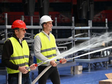 Počelo punjenje bazena u "Areni": Jelenić i Kešelj očekuju spektakl i medalju "delfina"
