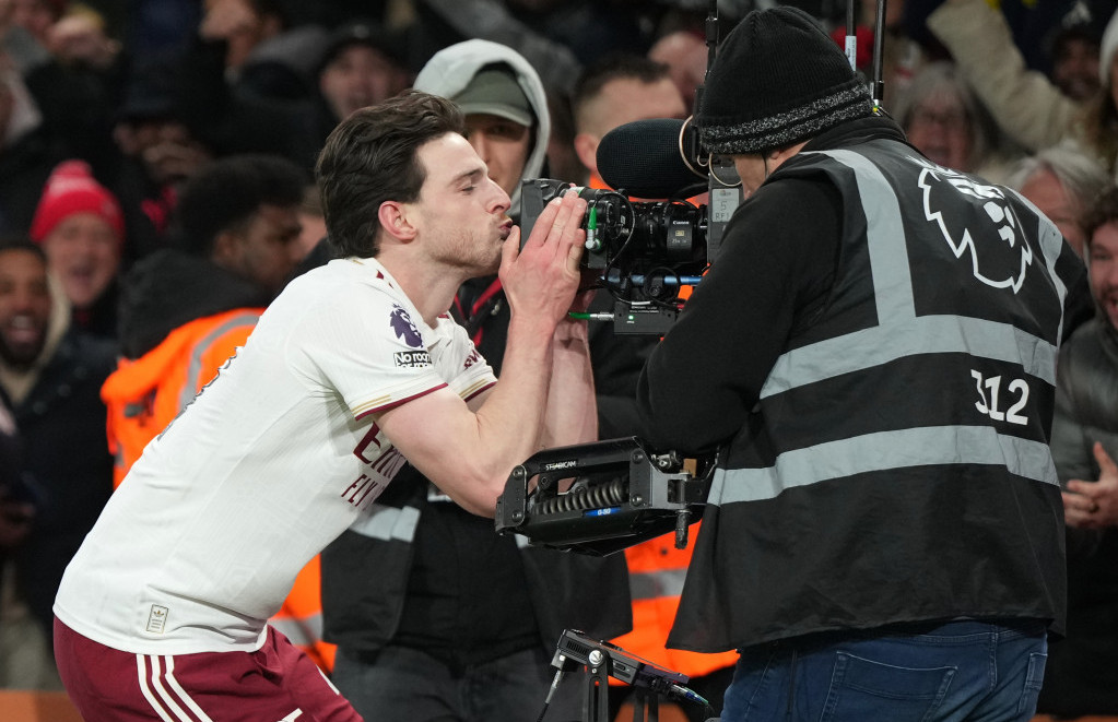 Deklan Rajs je umeo da proslavi golove