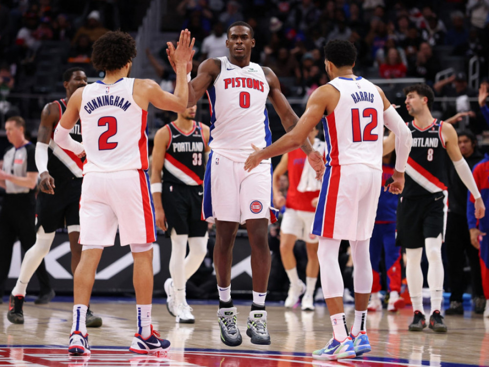 Fantastični trio Detroita: Kejd Kaningem, Džejlen Duren i Tobajas Heris