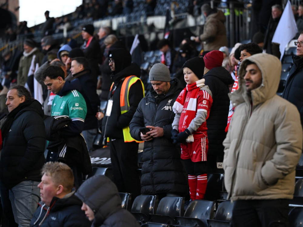 Navijači na meču Fulam - Liverpul