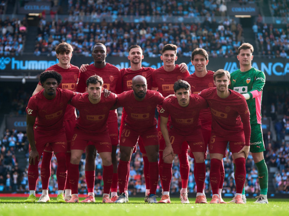 Fudbaleri Valensije, pre poraza od Selte