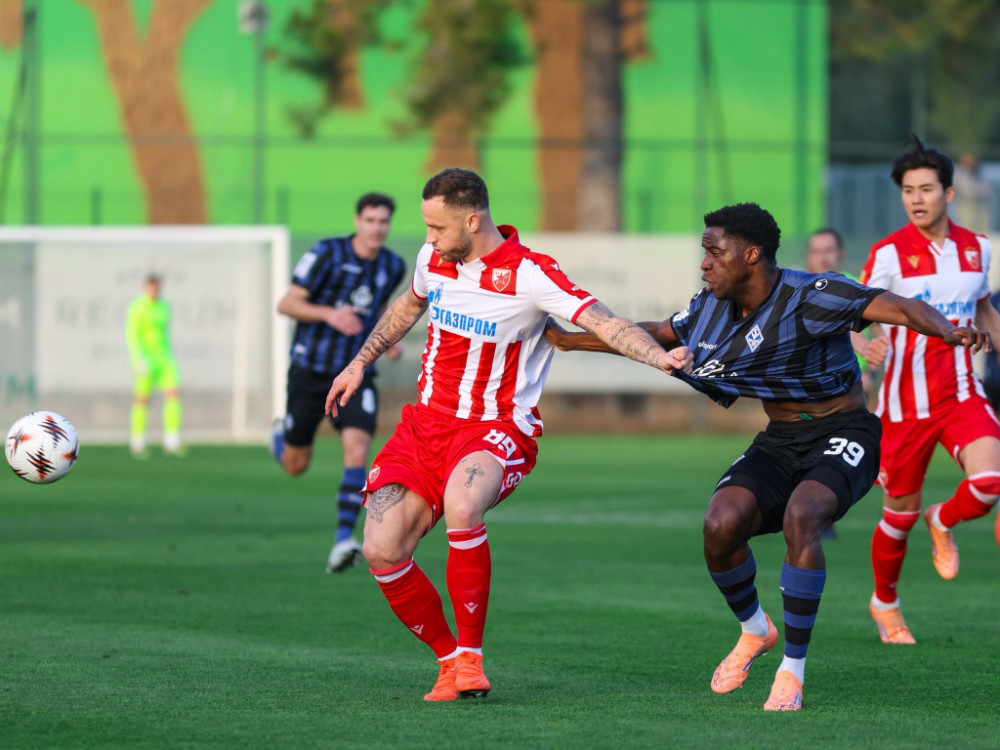 Strelac prvog gola Crvene zvezde - Nemanja Radonjić