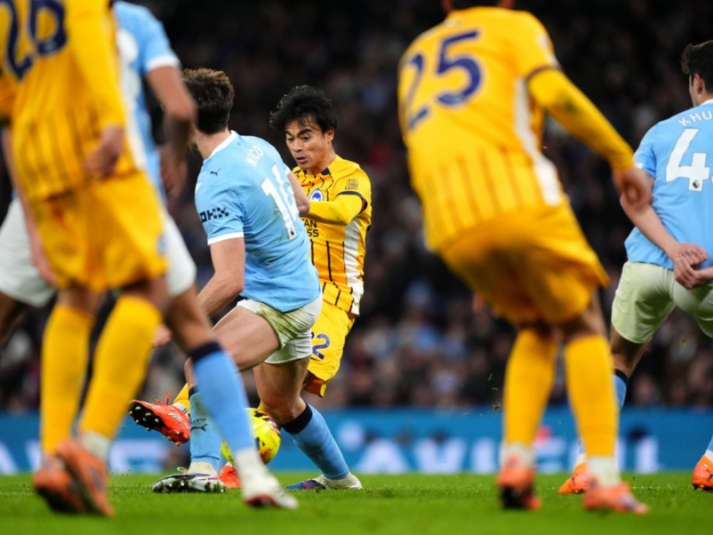 Fudbaleri Mančester sitija i Brajton