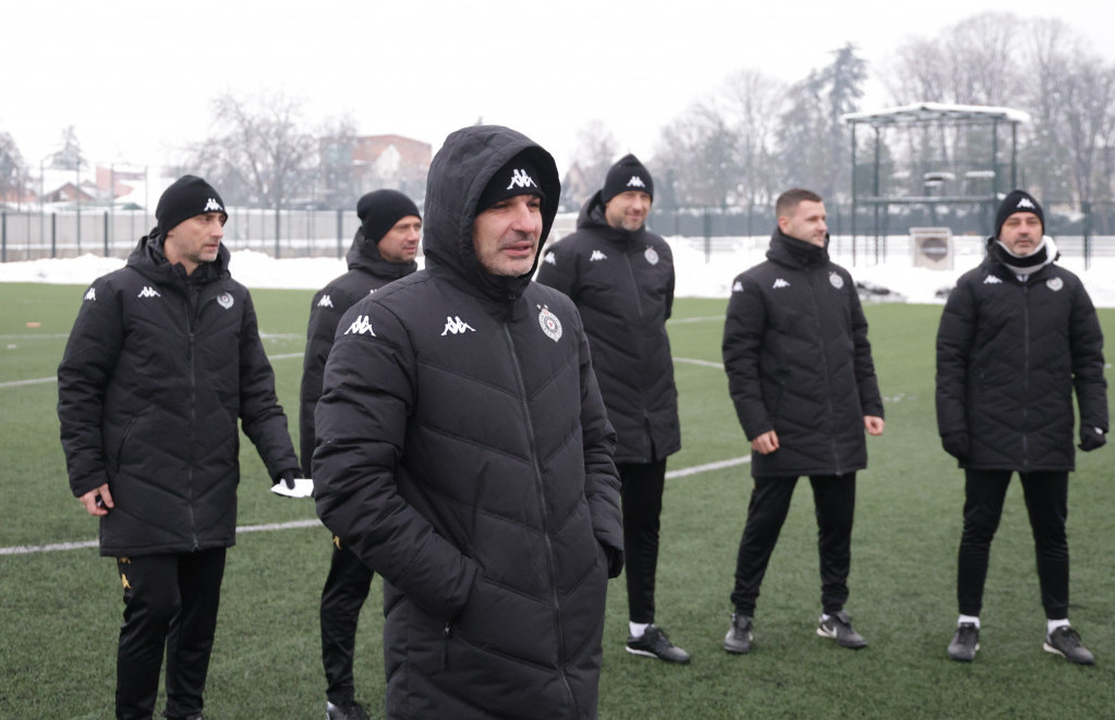 Nenad Stojaković na jučerašnjem prvom treningu u Zemunelu