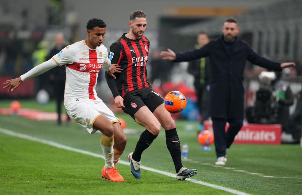 Fudbaleri Milana i Đenove