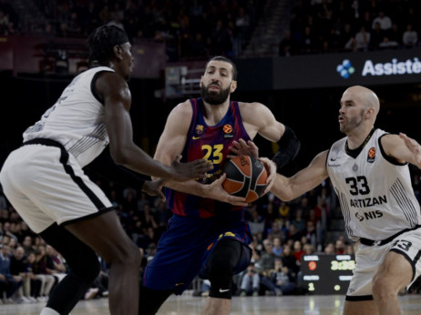 Agonija se nastavlja: Barsa prejaka za Partizan - još jedan ubedljiv poraz u Evroligi