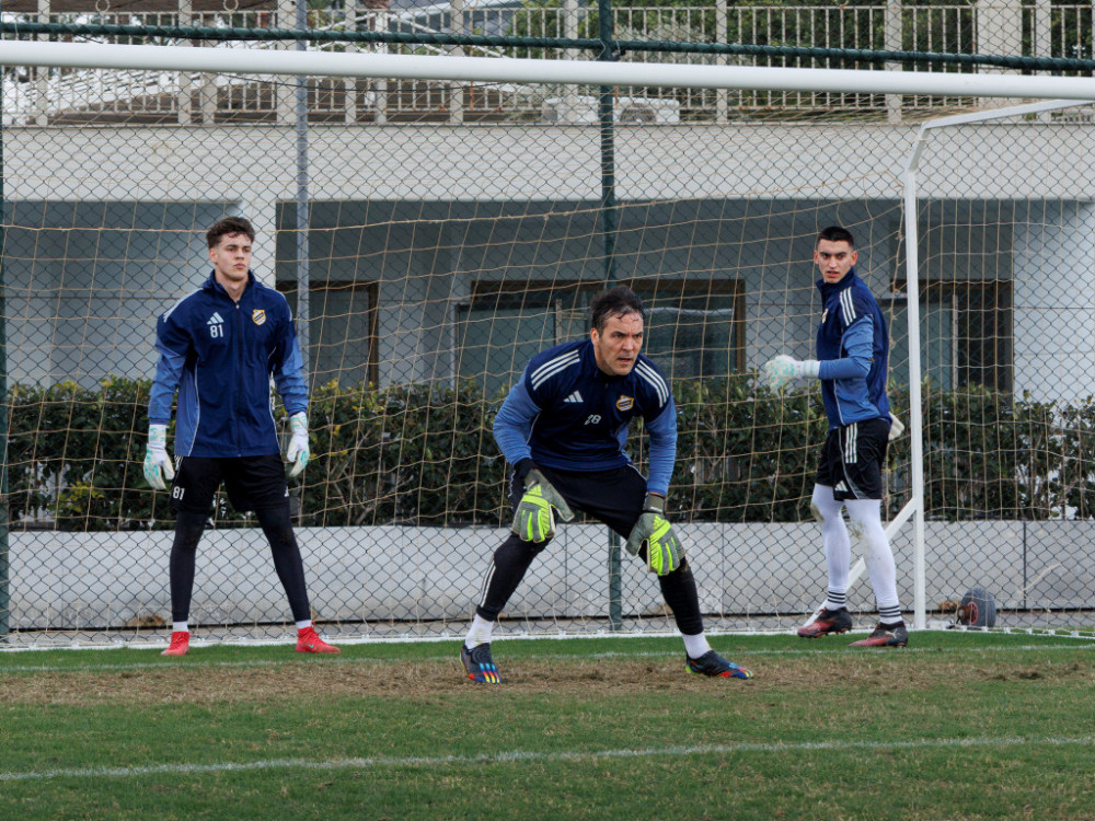 Vladmir Stojković na treningu u Antaliji