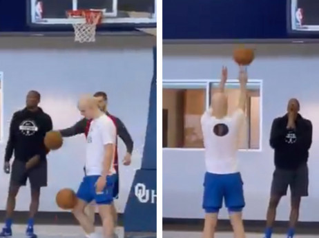 (VIDEO) Snimak koji će obradovati naciju: Topić se vratio trenažnom procesu, čekaju se prvi NBA minuti
