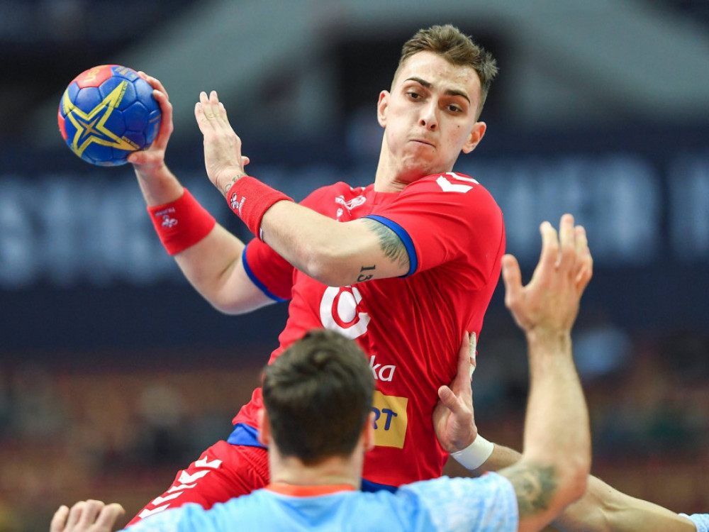 Uroš Borzaš, rukometaš reprezentacije Srbije