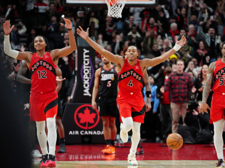 Velika pobeda za Rajakovića: Toronto savladao Filadelfiju bez pola tima