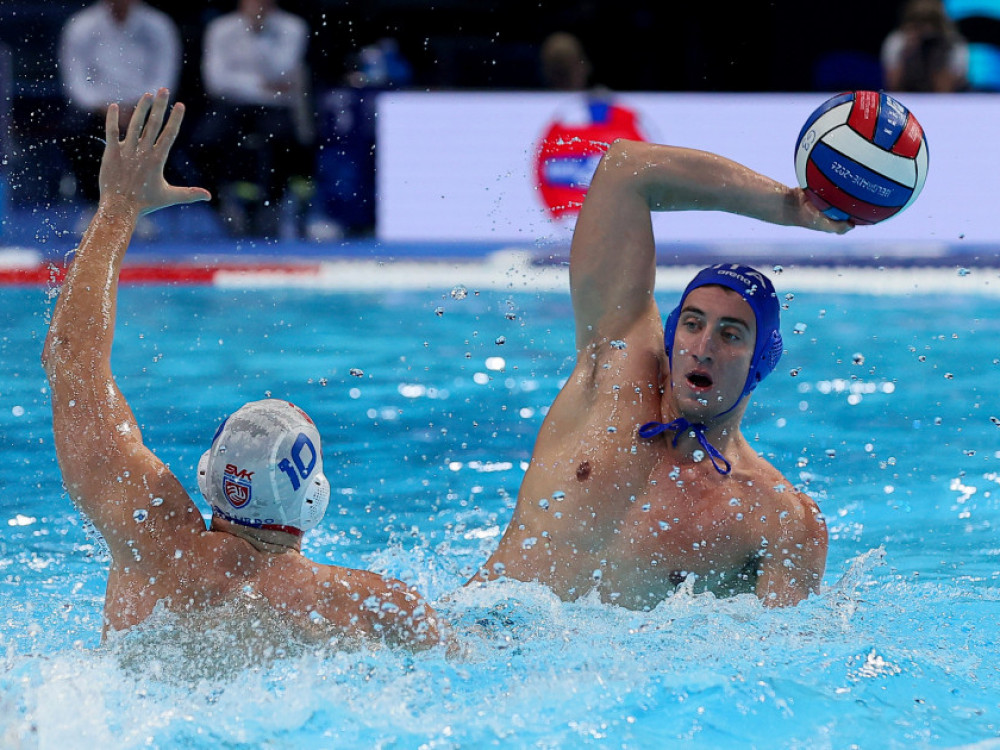 Vaterpolisti Italije i Slovačke