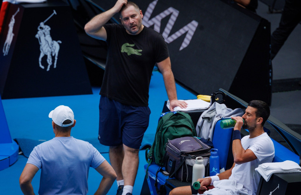 Novak Đoković na pauzi u Melburnu