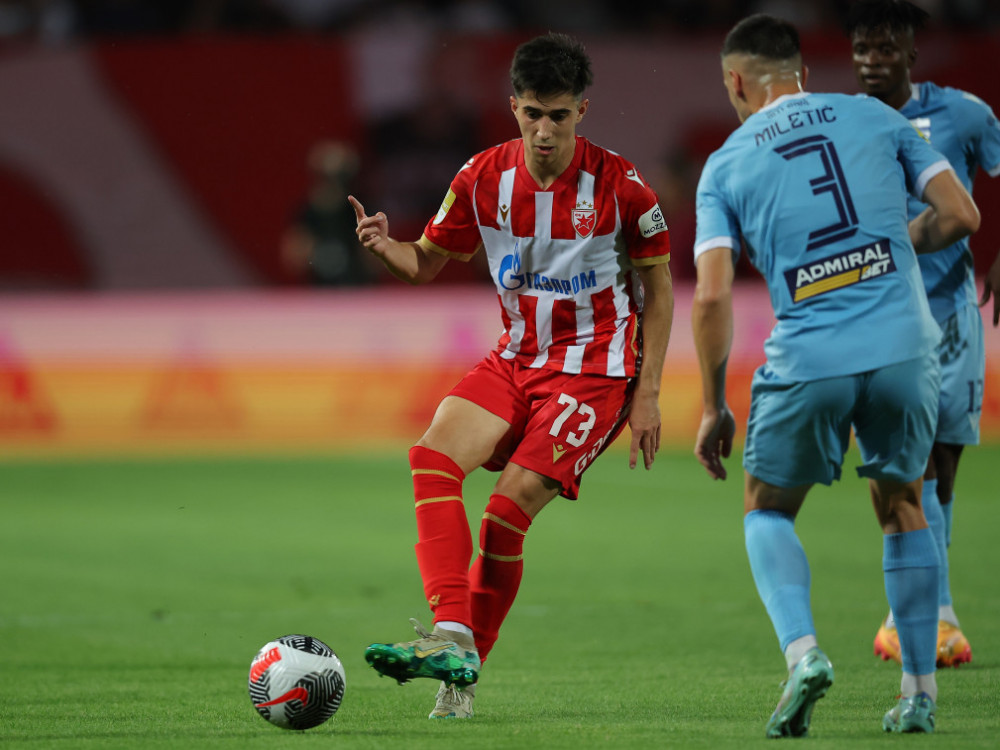 Jegor Prucev, fudbaler Crvene zvezde