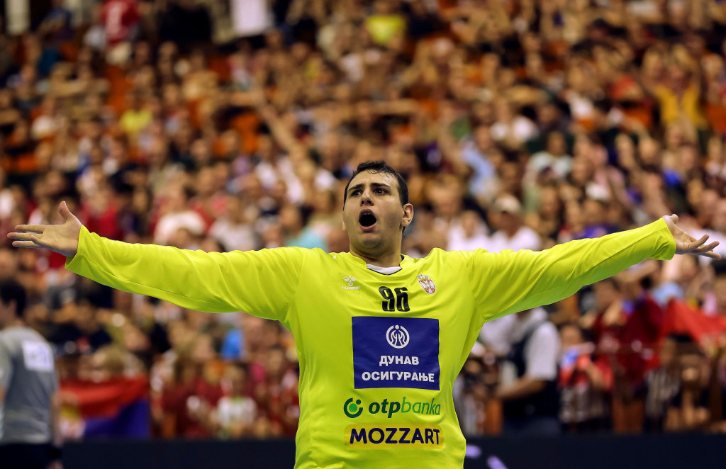 Dejan Milosavljev, golman reprezentacije Srbije