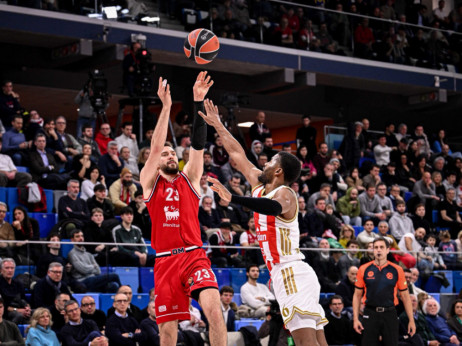 (UŽIVO) Olimpija Milano - Crvena zvezda: Crveno-beli gube na poluvremenu, ponovo loši u odbrani