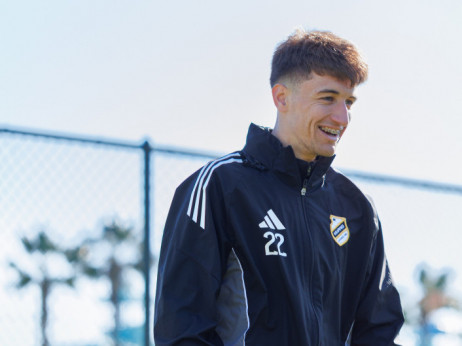 (FOTO/VIDEO) Filip Matijašević za Arenu: Gol protiv Partizana skinuo teret, voleo bih da igram sa bratom, ne dotiču me priče ...