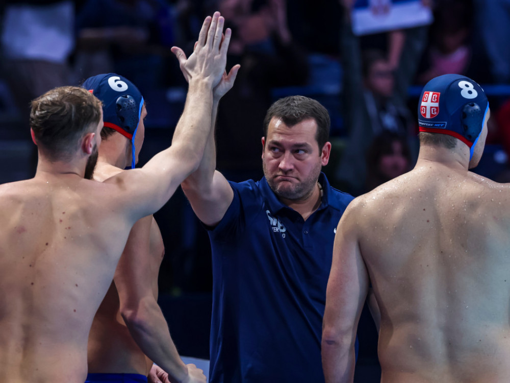 Uroš Stevanović, selektor vaterpolo reprezentacije Srbije