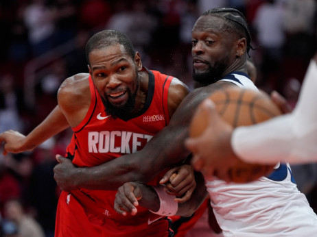 Hjuston i Durent odigrali za Denver: Poraz Minesote u Teksasu, Rendl i "KD" ukrali šou