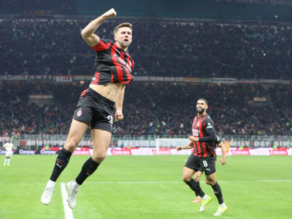 Niklas Fulkrug u dresu Milana