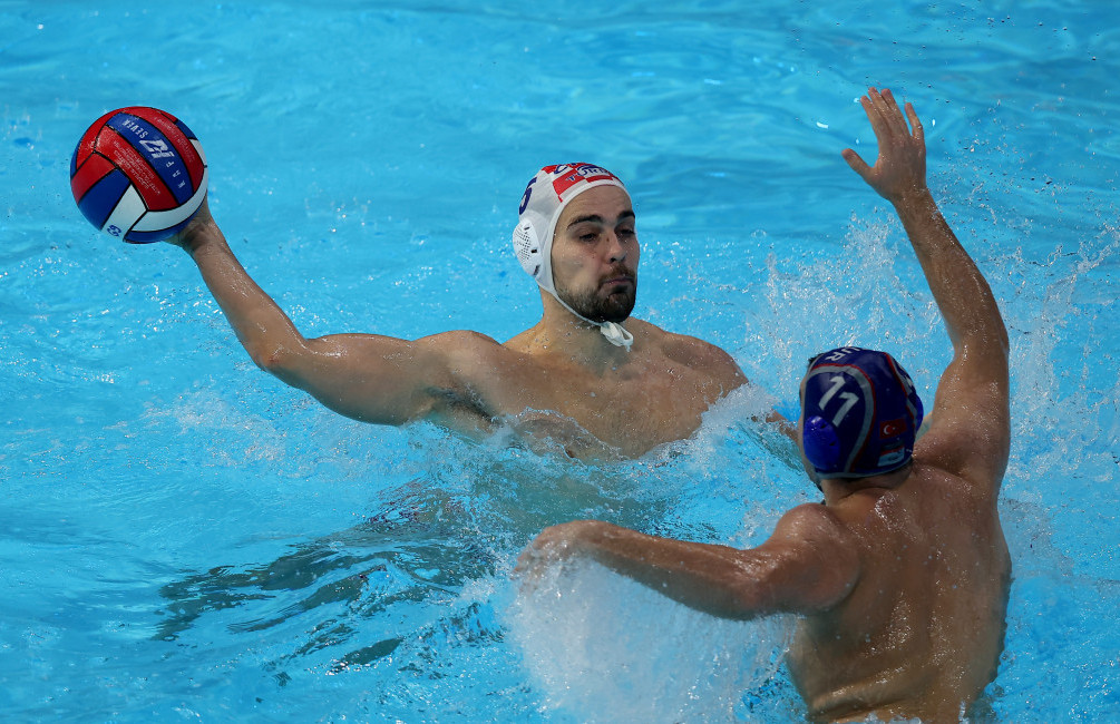 Franko Lazić, vaterpolista Hrvatske