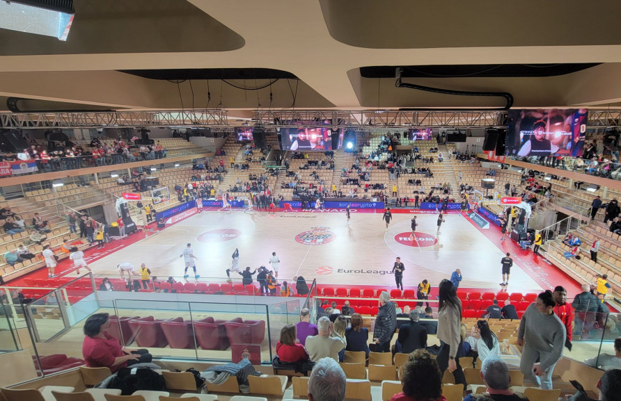 Situacija u Monaku pred početak utakmice sa Crvenom zvezdom