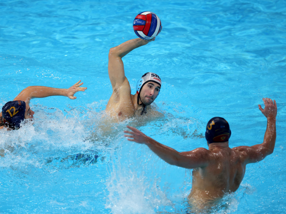 Vaterpolo reprezentacija Srbije, na Evropskom prvenstvu u Beogradu.