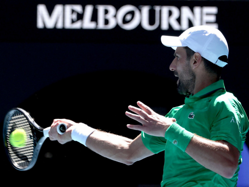 Novak Đoković, srpski teniser, na AO 2026