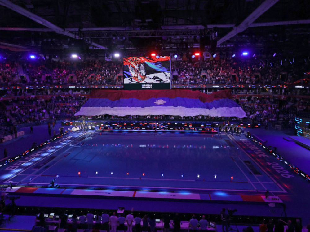 "Beogradska arena", u vreme 37. prvensta Evrope u Beogradu