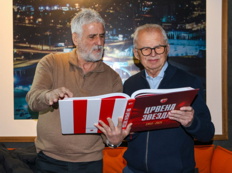 Duško Radinović posetio Zvezdu u Malmeu