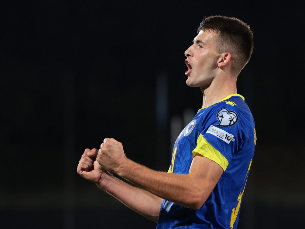 Samed Baždar, reprezentativac Bosne i Hercegovine