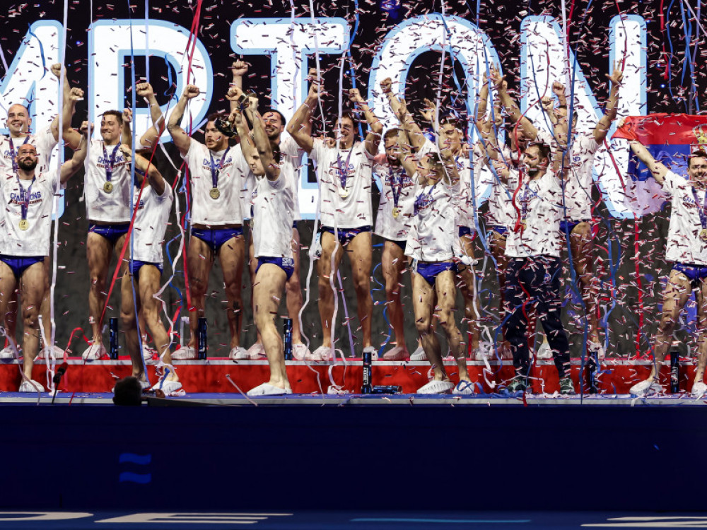 Vaterpolisti Srbije, šampioni 37. prvenstva Evrope