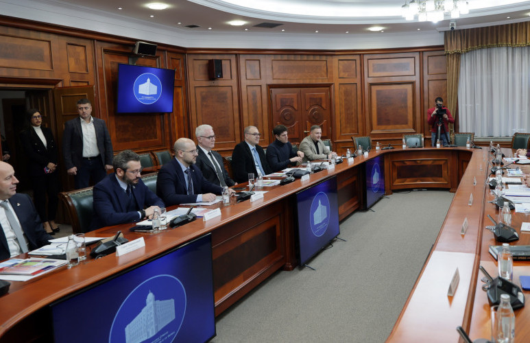 Direktor ACG Nebojša Žugić na sastanku u kabinetu premijera Srbije