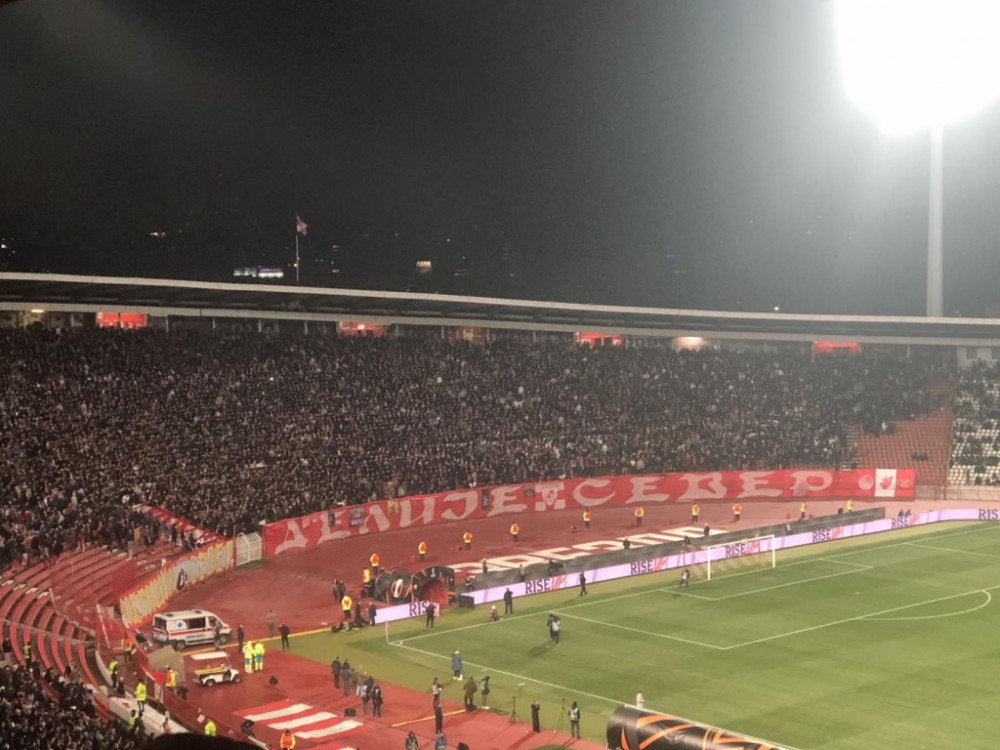 Tribine stadiona Crvene zvezde