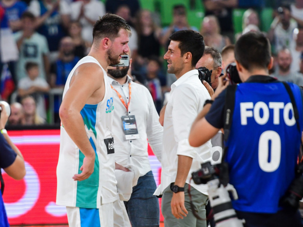 Luka Dončić i Novak Đoković