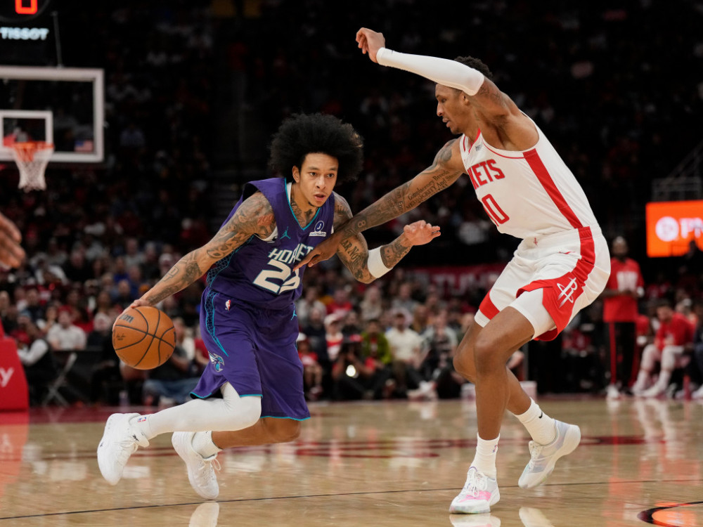 Detalj sa meča Šarlota i Hjustona, u kom su Roketsi slavili novu pobedu