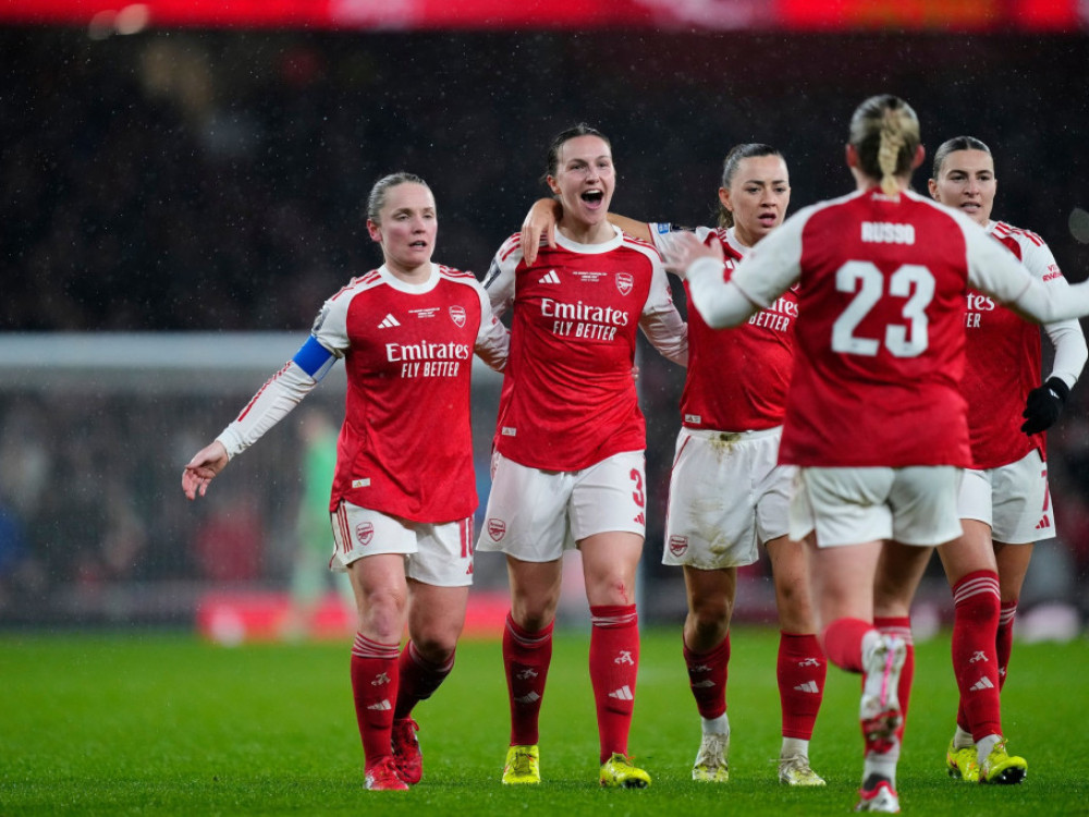 Fudbalerke Arsenala, osvajačice poslednje lIge šampiona