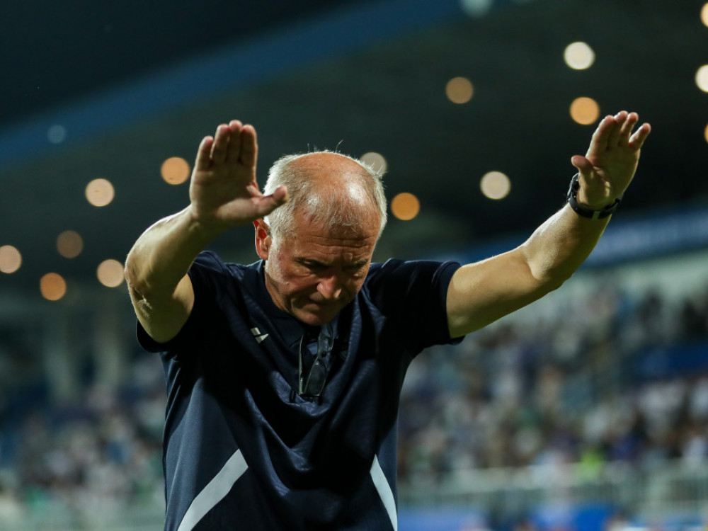 Vladimir Gaćinović, sada već bivši trener FK Novi Pazar