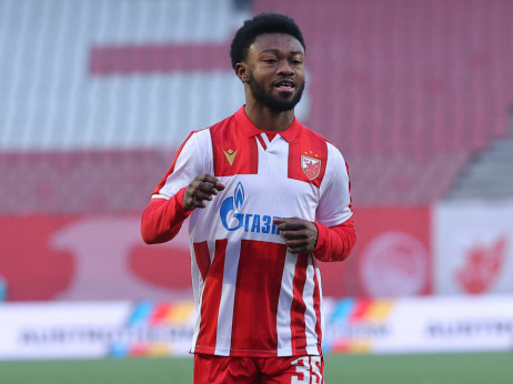(UŽIVO, VIDEO) Crvena zvezda - Novi Pazar 1:0: Prvenac Ovusua