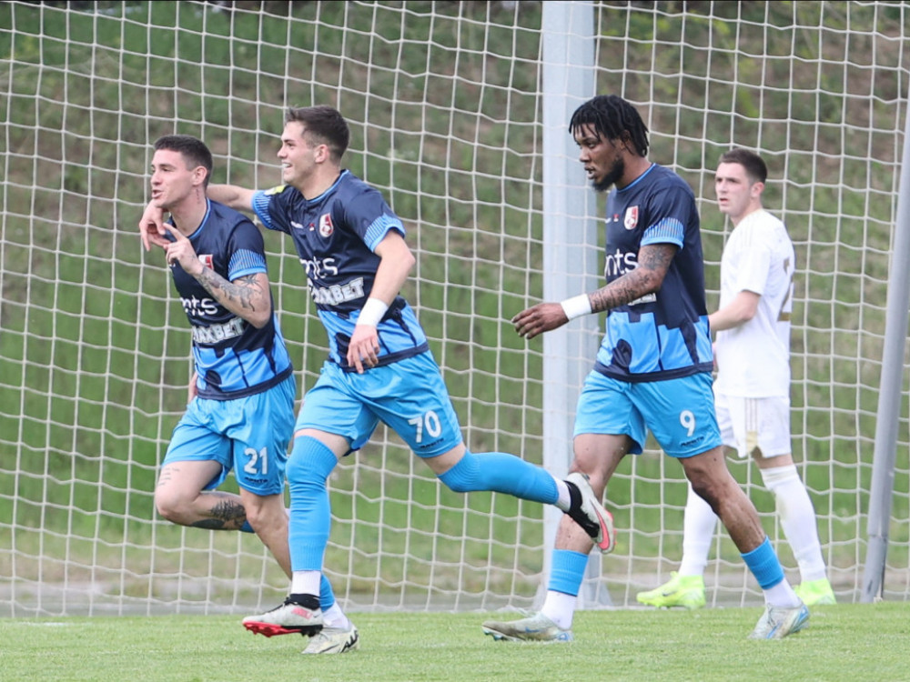 Stefan Nikolić, fudbaler Radničkog (N), na jednom od prošlosezonskih mečeva