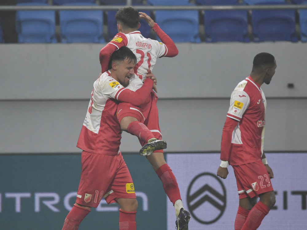 Milan Kolarević, fudbaler Vojvodine, jedan od strelac protiv Mladosti (L)