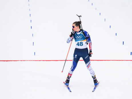 Julija Simon potvrdila na ZOI da je najbolja bijatlonka