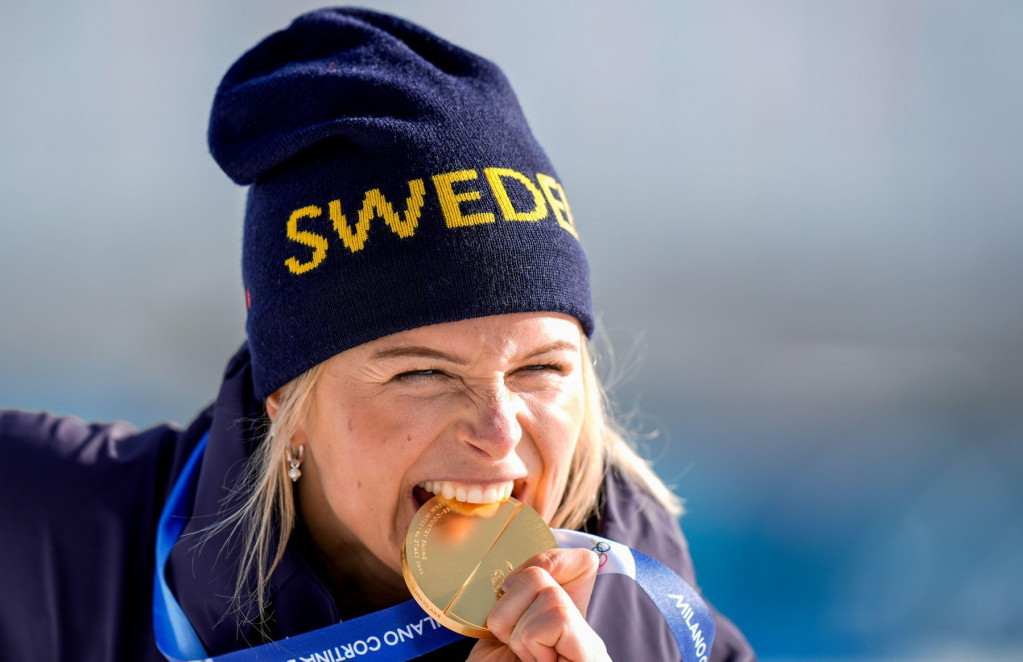 Frida Karlson je briljira na ZOI