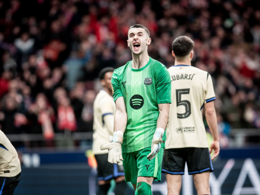 Đoan Garsija, golman Barselone