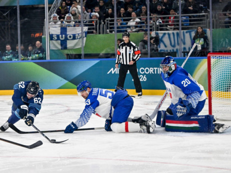 Hokejaši Finske pregazili domaćina Italiju rezultatom 11:0 na Olimpijskim igrama