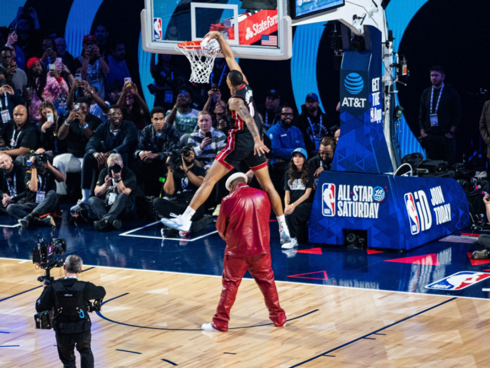 Kešad Džonskon, pobednik u zakucavanju